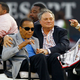 Muhammad Ali with Miami Marlins owner Jeffrey Loria (Mike Ehrmann/Getty Images)